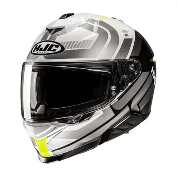 HJC i71 Viz Full Face Motorcycle Helmet with HJ-38 Pinlock Shield, DOT Approved (MC3H, X-Large)
