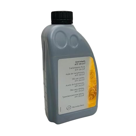 Mercedes-Benz Genuine 1L Automatic Transmission Oil ATF MB 236.20 28-CVT Original OEM Gearbox Fluid for Smooth Shifting & Long-Term Transmission Protection A001989460311
