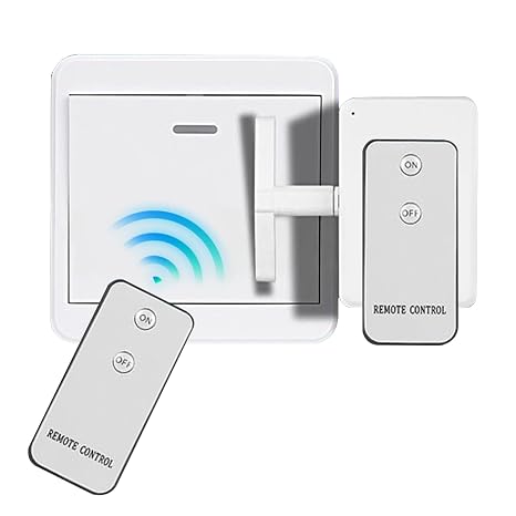 Smart Buttons Wireless, Smart Button 10M Range, Remote Dimmer Controller Lights Artifact for Dormitory Wall Automation Room Home Car Fan