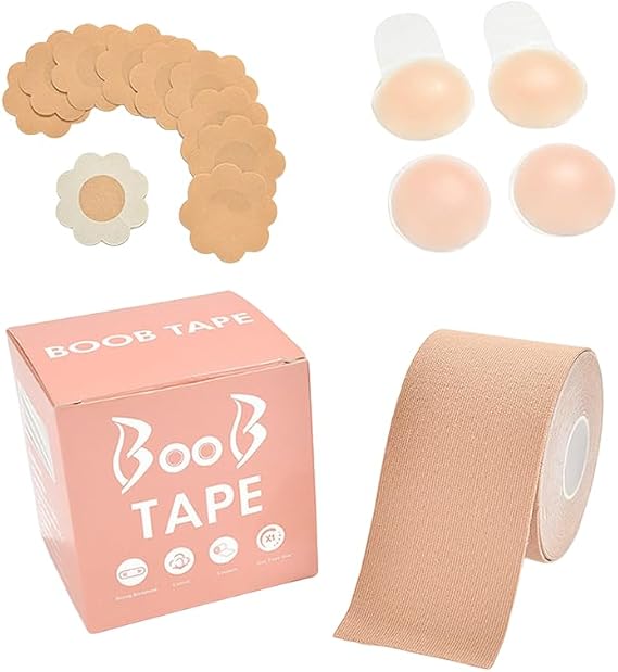 BaronHong FTM Trans Boob Tape for Chest Binding;Safe for Sensitive Skin,Fits A-DD Cups;Boob Shaper Any Shape You Want