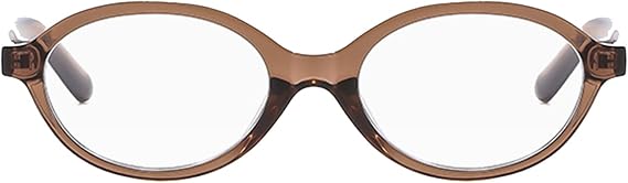 YAMEIZE Small Oval Blue Light Blocking - Glasses Women Men Retro Clear Anti Blue Light Eyeglasses for Computer Gaming