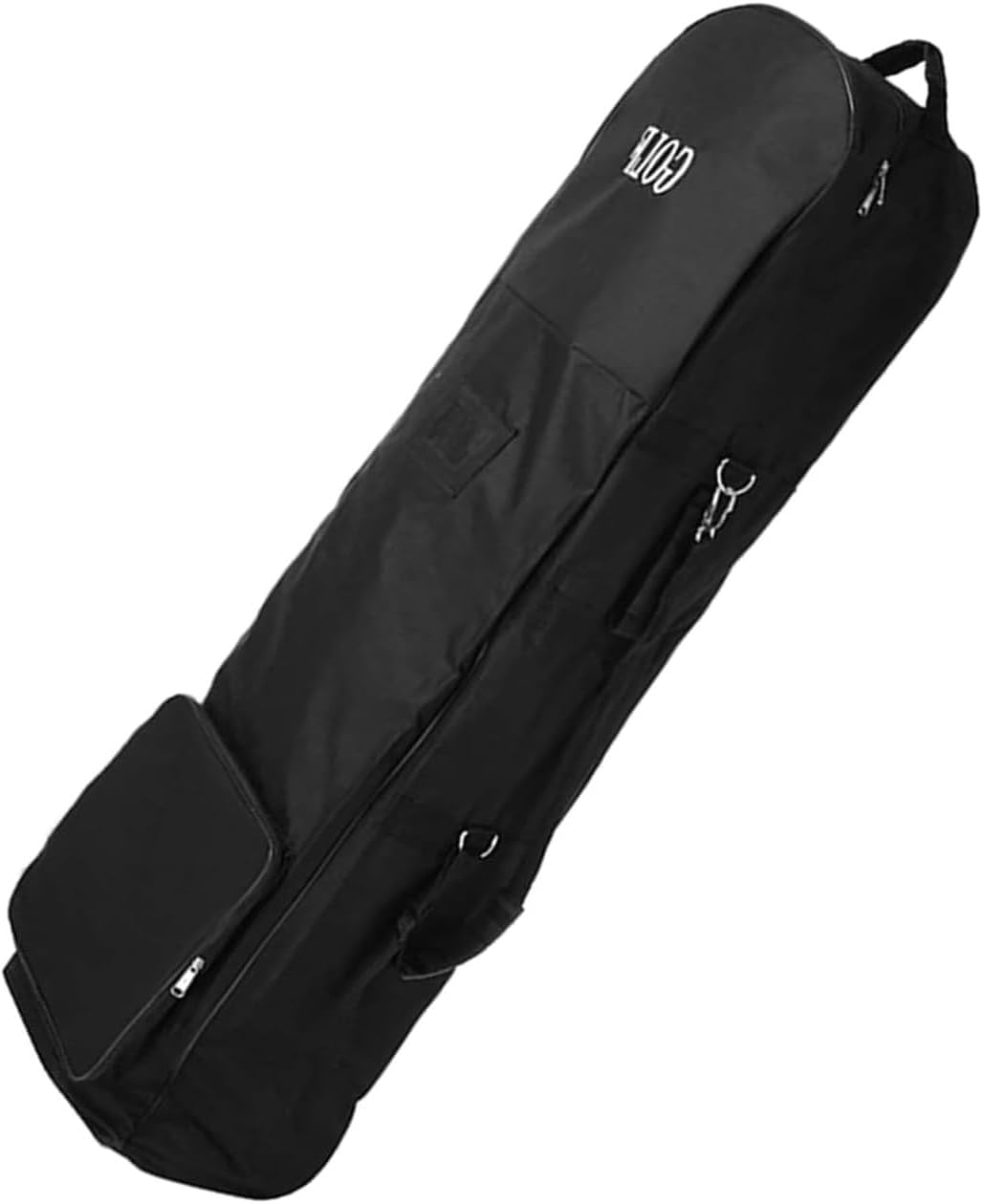 BREEZENEST Golf Travel Bag with Padded Cover & Included Bag 130cm Nylon Flight Case for Airline Travel & Holiday Transport Black Golf Travel and Flight Bags for Club Protection