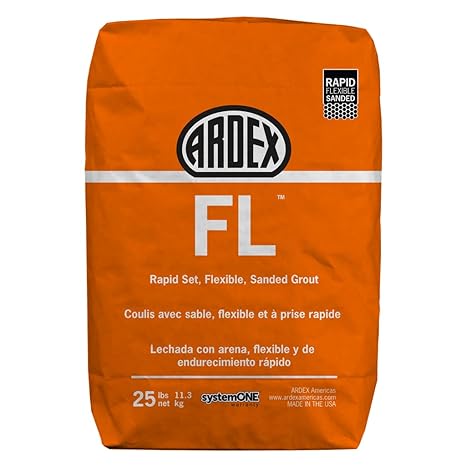 ARDEX FL Rapid Set Flexible Sanded Grout 25 lb Bag Polar White 01