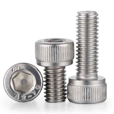 10pcs M8-1.016mm Metric fine Thread 304 Stainless Steel Socket Head Cap Screws