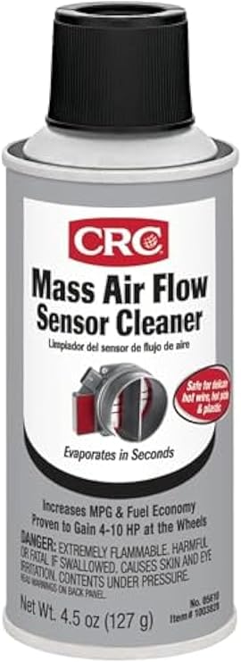 CRC 05610 Mass Air Flow Sensor Cleaner, 4.5 Wt OZ