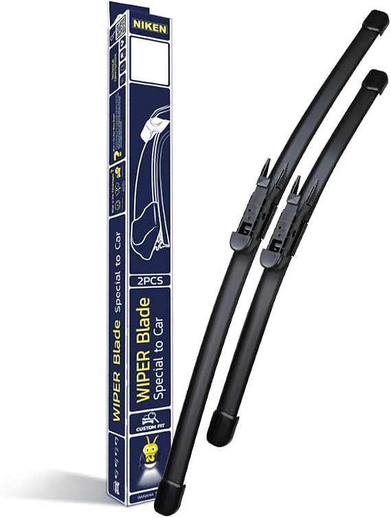Niken Corsa E and Corsa D Compatible Post 2006 Vehicle Exclusive Front Wiper Set 2 pieces