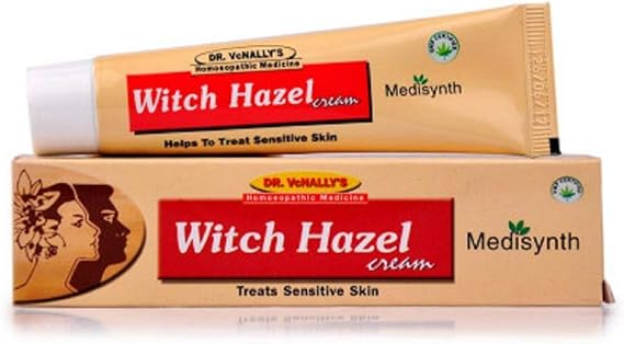 Medisynth Homoeopathic Witch Hazel Cream (20gm) Acne, Aging Signs- by Shopworld2