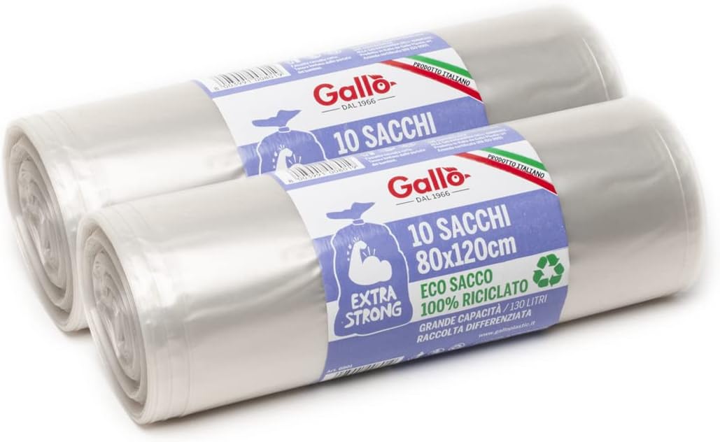 GALLO 80 x 120 cm Recycled Plastic Brushed Bags