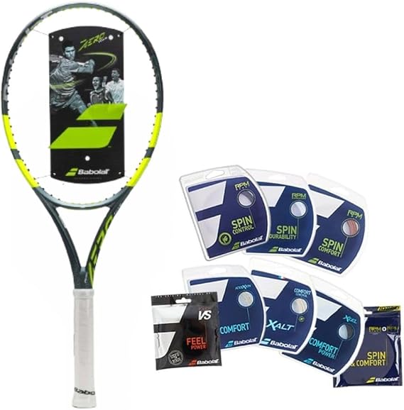 Babolat Pure Aero Team (9th Gen) Tennis Racquet Strung with Your Choice of String and Tension