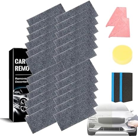 Scratch Remover Cloth,Nano Magic Car Scratch Remover Cloth, Thickened Magic Cleaning Cloth,Multipurpose Nano Car Paint Restore Cloth (24pcs)