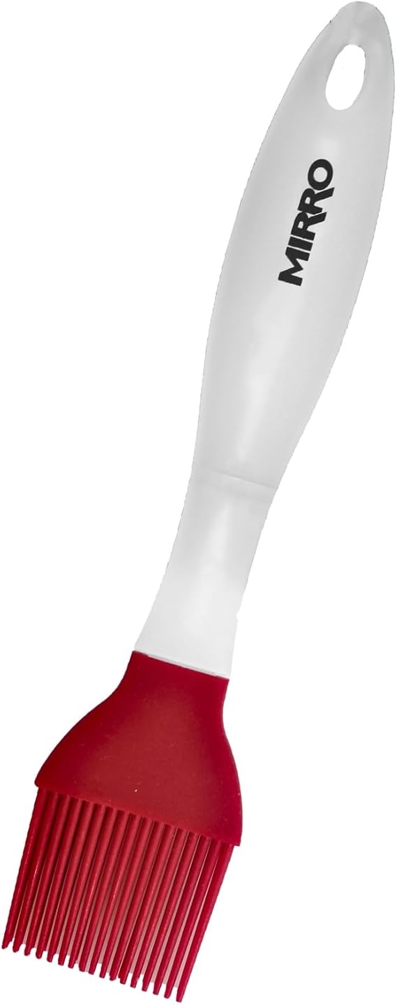 MIRRO Silicone Basting Brush for Grilling, Red