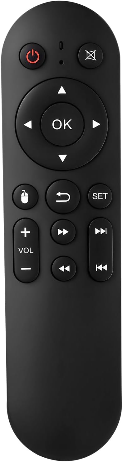 Replacement Remote Control Only for fnetic 4K Media Player HD19/HD29 | IR Remote Control Only for fnetic Media Player