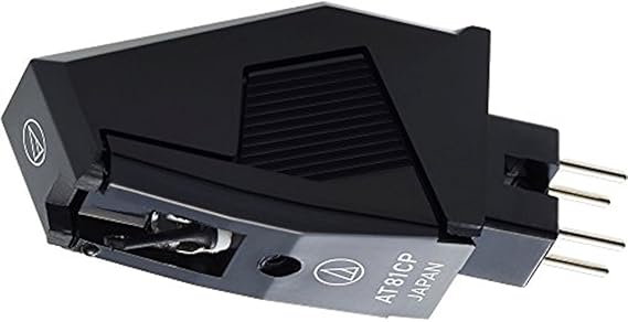 Audio-Technica AT81CP Replacement Phonograph Cartridge with Conical Stylus for P Mount Turntables