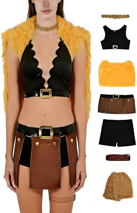 Nami Cosplay Costume Adults Nami Skirt Shawl Full Uniform with Necklace Leg Warmer Accessories Halloween Outfits