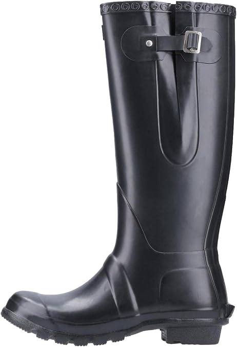 Cotswold Womens/Ladies Windsor Tall Wellington Boot (8) (Black)