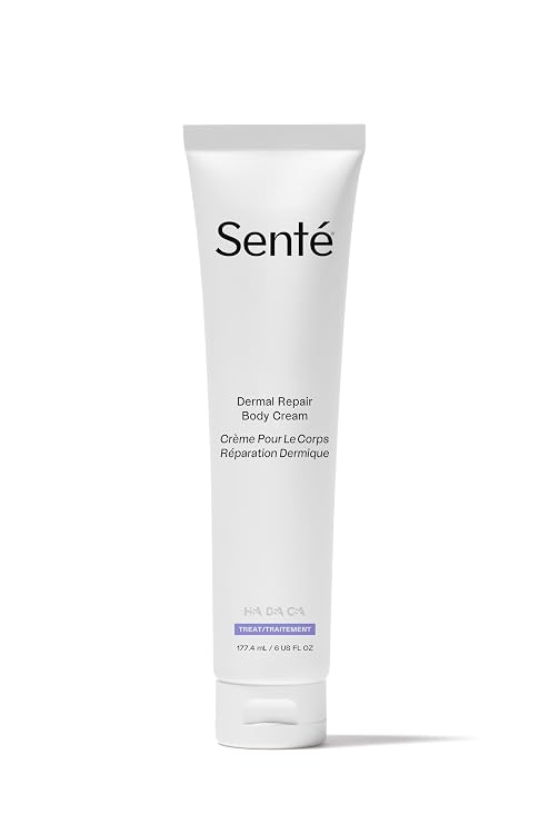 Sente Dermal Repair Body Cream | Promotes Firmer-Looking Skin, 8 Fl Oz