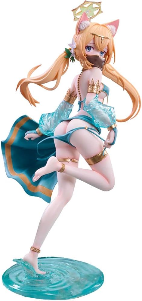 Iochi Mari Figure Dancer Standing Pose Statue 25CM Anime Girl Figurine Colllectible Handmade PVC Model Desktop Decorations Gift for Fans