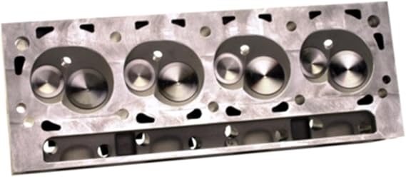 Ford Cylinder Head, Super Cobra Jet, Assembled, 2.200/1.760 in Valves, 290 cc Intake, 72 cc Chamber, Dual Springs, Aluminum, Big Block Ford, Each