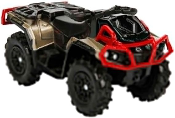 Can-Am Outlander XMR 1000R ATV Black and Gold Diecast Model by New Ray