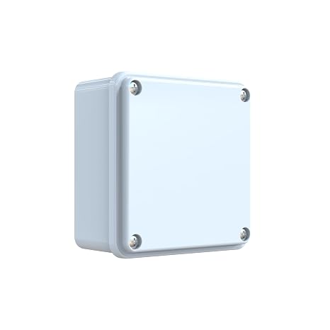 YAVUZ Buat Kutusu, Bağlantı Kutusu, Dağıtım Kutusu IP65 Su Geçirmez 100 x 100 x 50 mm Muhafaza Kutusu POLİ 032-1010