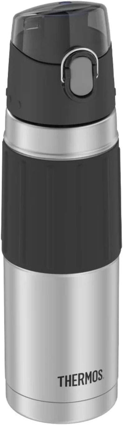 Thermos Vacuum Insulated 18 Ounce Stainless Steel Hydration Bottle, Stainless Steel