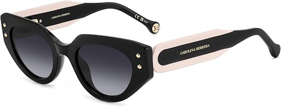 Carolina Herrera Sunglasses HER 0221 /G/S 3H2 Black Pink 9o Dark Grey Shaded