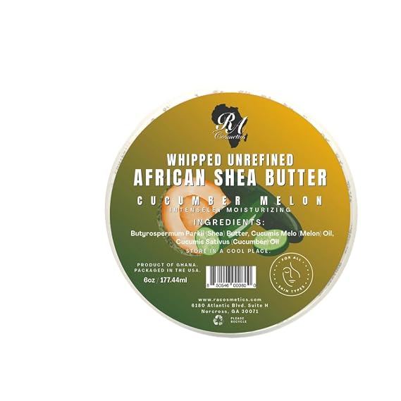 RA COSMETICS Whipped Shea Butter Cucumber-Melon 6oz