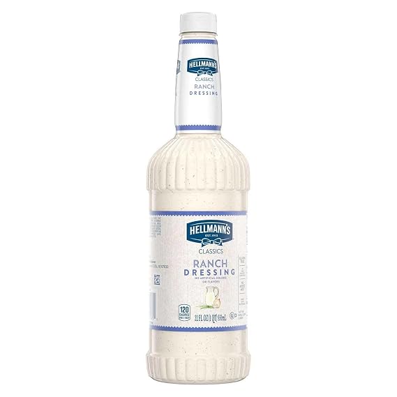 Hellmann's Classics Ranch Salad Dressing, 32 fl oz Bottle