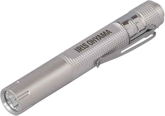 Iris Ohyama LWK-16P LED Flashlight, Handy Light, Pen Type, 16 Lumens, Newest Lightweight, Disaster Preparedness Goods, Camping, Climbing