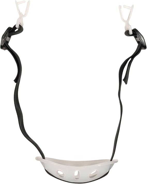 Pyramex HPCSTRAP Universal Hard Hat Chin Strap with Black Elastic Strap and Chin Cup, Black