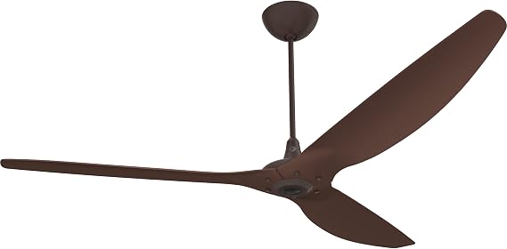 Big Ass Fans - Haiku, 84" Diameter, Smart Outdoor Ceiling Fan, Universal Mount- 12" Downrod (included) (Oil Rubbed Bronze)