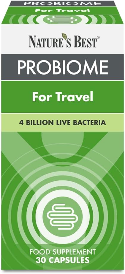 Nature's Best ProBiome for Travel, 30 Capsules (1 Month Supply)