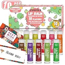 98 Pack Natural Lip Balm Bulk with Vitamin E and Coconut Oil - Moisturizing, Soothing, and Repairing Dry and Chapped Lips - 14 Flavors - Non-GMO, Valentine's Gifts