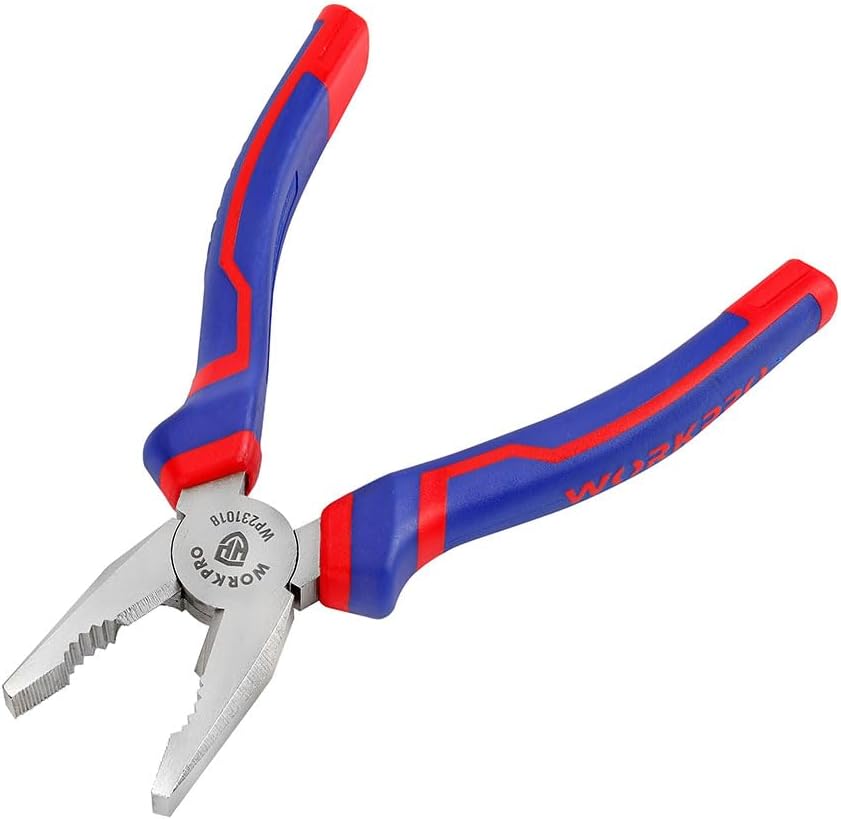 WORKPRO WP231017 180MM Professional Combined Pliers