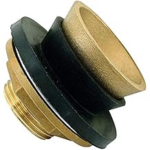 Eastman 1-1/4 Inch Closet Spud, Brass Plumbing Fitting, 40133