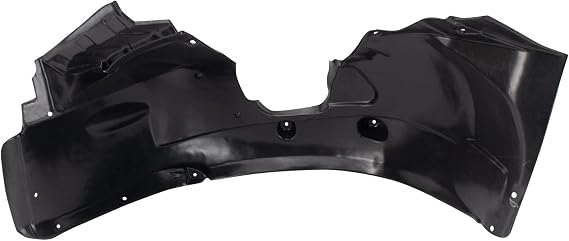 TRQ Front Right Inner Fender Liner Black Passenger Side | For 2003-2010 Saab 9-3 SB1249103