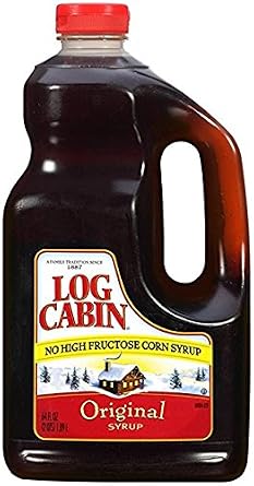 Log Cabin Original Syrup, 128 Ounces (Pack of 2)