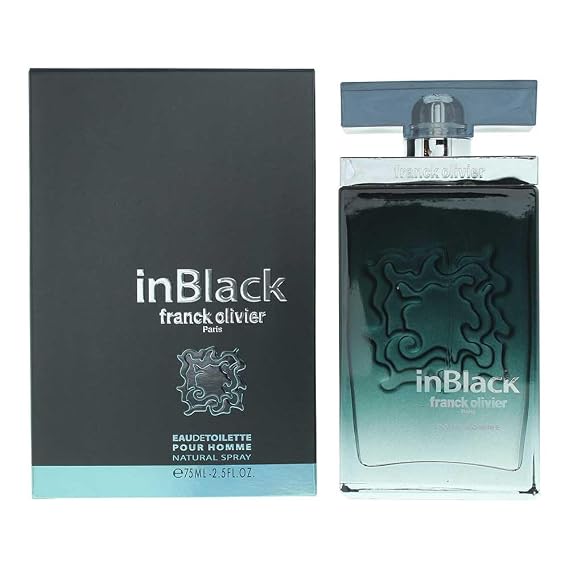 Franck Olivier In Black By Franck Olivier Edt Spray 2.5 Oz