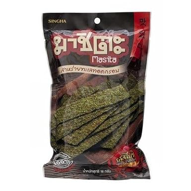 Masita Fried Seaweed Spicy Flavor 14-grams Bag