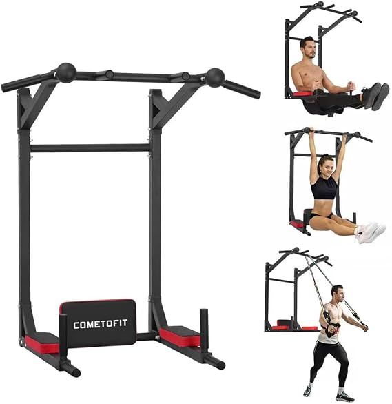 Multifunctional Wall Mounted Pull Up Bars and Dip Station Wall Mount Chin Up Bars and Dip Bars