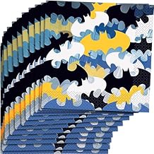Unique Batman Paper Luncheon Napkins (Pack of 16) - Multicolor Party Napkins, Perfect for Kids Birthday & Celebrations