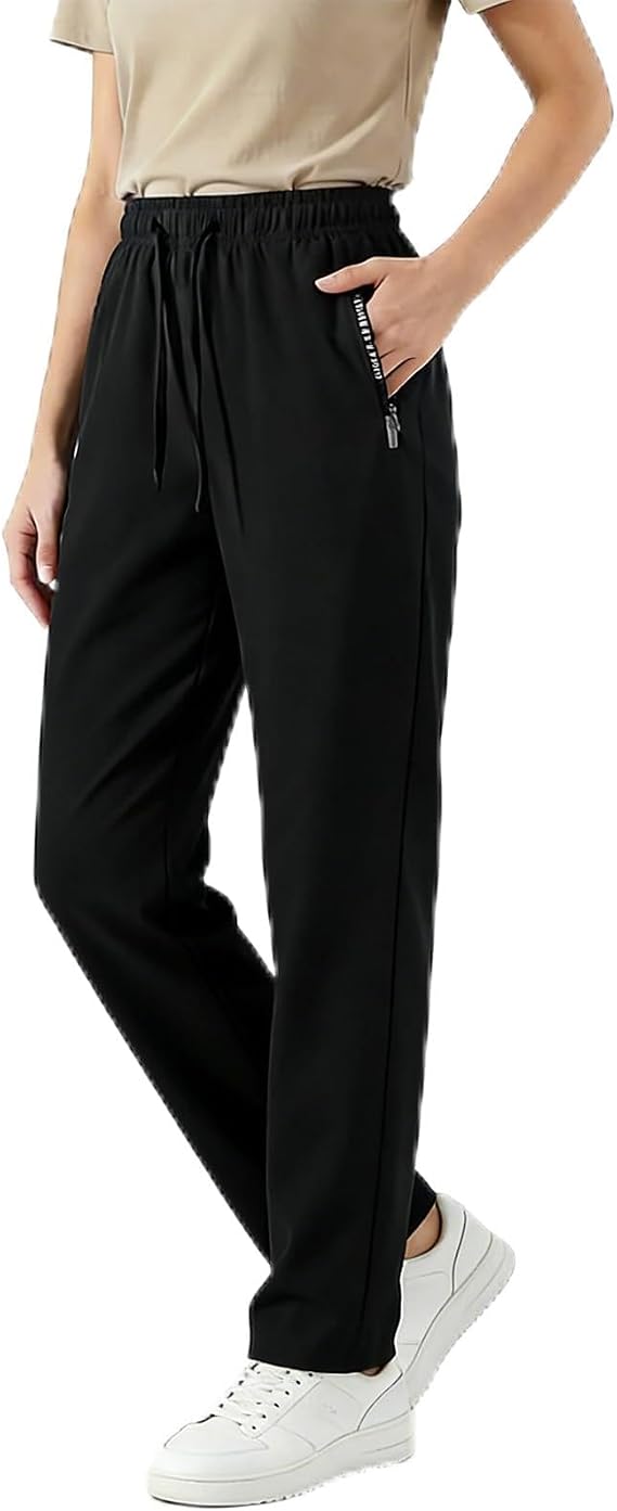Women's Ultra Stretch Ice Silk Comfort Casual Pants, Ultra Stretch Breathable Quick Drying Pants for Over 50
