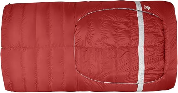 Sierra Designs Backcountry Bed 20 Degree Down Sleeping Bag, Zipperless Design, 650 DriDown Insulation, Camp and Backpacking Bed