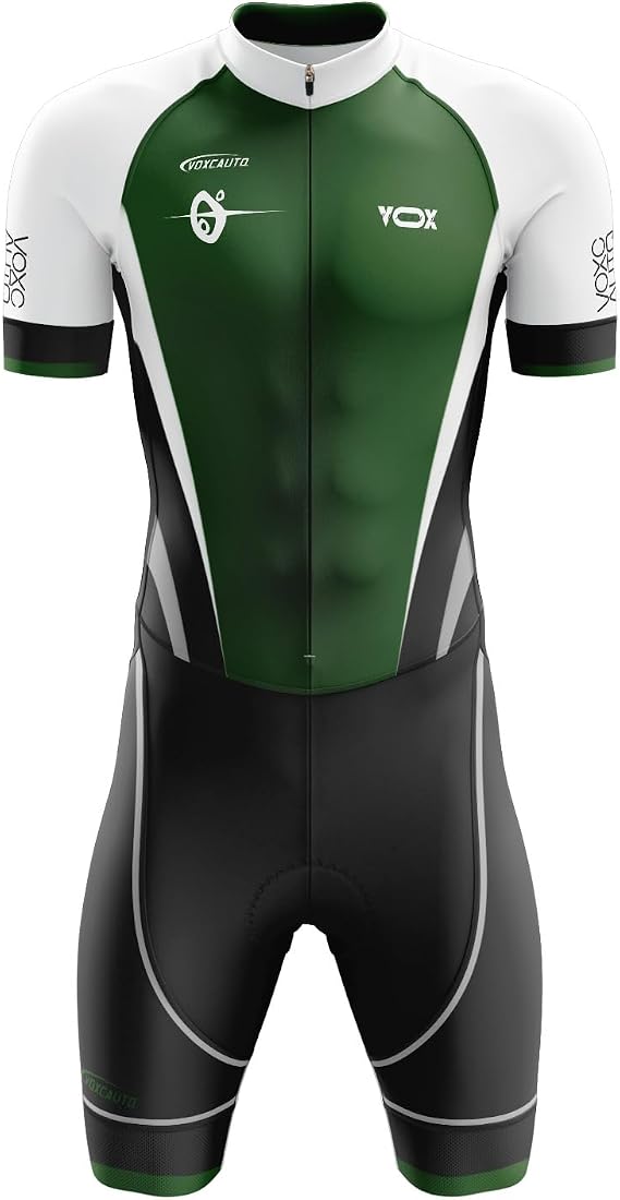 Men's Cycling Skinsuit, Mens Triathlon Suit, Triathlon Suits,Trisuit for Cycling, Running...