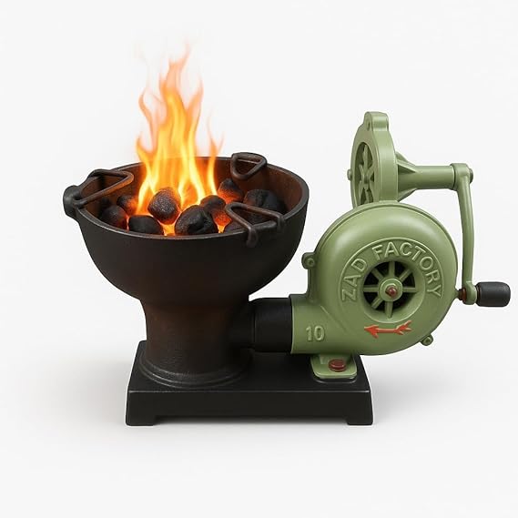 SIMOND STORE Coal Forge, Ideal for Shaping Multiple Articles | No Dimension Restrictions | Variable Heat Zones, Perfect for Blacksmith Projects
