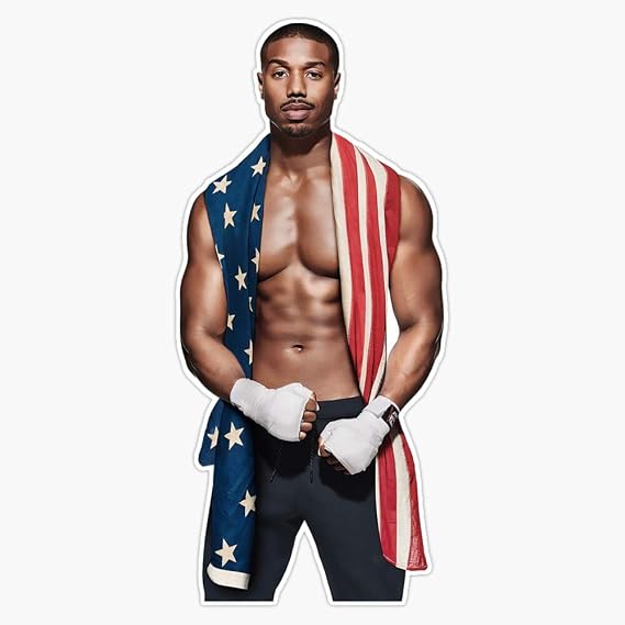 Michael B. Jordan Sticker Vinyl Decal Bumper Sticker 5"