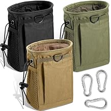 Shappy 3 Pcs Dump Pouch Military Belt Pouch Molle Adjustable Attached Hip Holster Bags