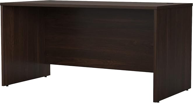 Bush Business Furniture Studio C 60W x 30D Office Desk in Black Walnut, Computer Table for Home or Professional Workspace