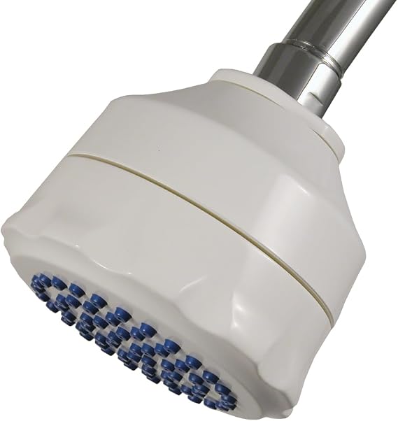 Sprite Showers Ultimate 1-Setting Filtered Showerhead, White