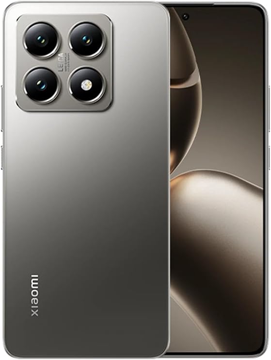 Xiaomi 14T Pro Ai 5G (512GB+12GB) Nfc Global Unlocked Worldwide (Tmobile Mint Tello Global) 50MP Triple Pro Leica Camera 6.67" 144Mhz (Titan Gray)